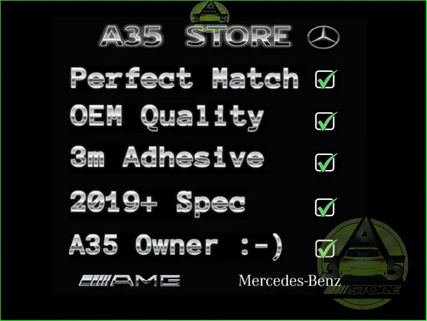 Turbo 4Matic Wing Badge (Gloss Black)